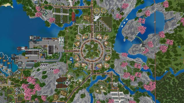 Screenshot of the Minecraft Bedrock Marketplace product Eco City created by Impulse.