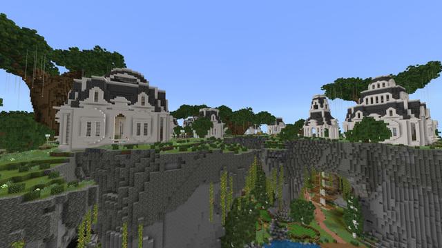 Screenshot of the Minecraft Bedrock Marketplace product Elven Forest created by Impulse.