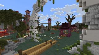 Screenshot of the Minecraft Bedrock Marketplace product Enchanted Swamp created by Impulse.