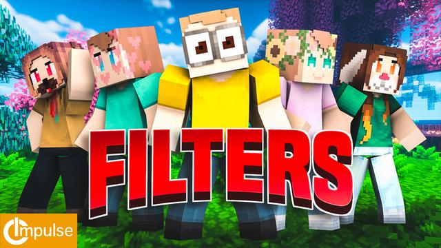 Thumbnail of the Minecraft Bedrock Marketplace product Filters Skin Pack created by Impulse.