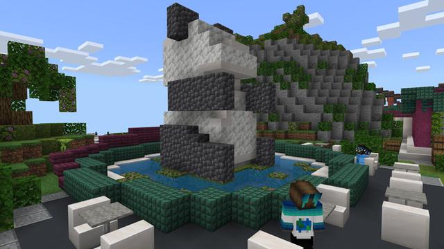 Screenshot of the Minecraft Bedrock Marketplace product Floral Peaks created by Impulse.