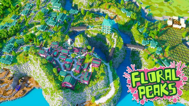Thumbnail of the Minecraft Bedrock Marketplace product Floral Peaks created by Impulse.