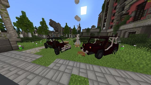Screenshot of the Minecraft Bedrock Marketplace product Ghost City Roleplay created by Impulse.
