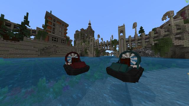 Screenshot of the Minecraft Bedrock Marketplace product Ghost City Roleplay created by Impulse.