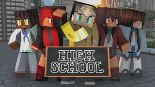 Thumbnail of the Minecraft Bedrock Marketplace product High School created by Impulse.