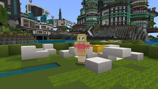 Screenshot of the Minecraft Bedrock Marketplace product Island of Dreams created by Impulse.