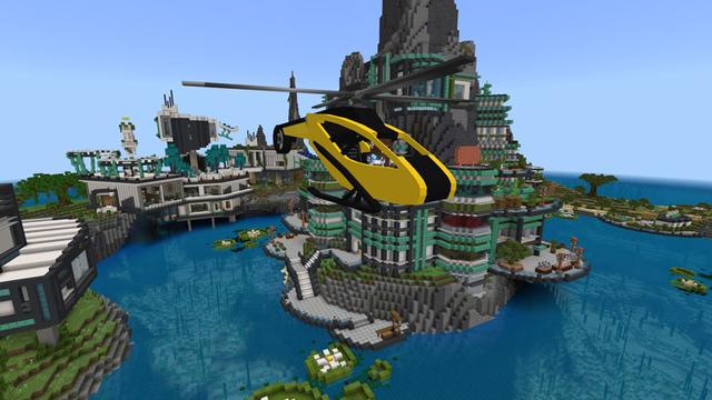 Screenshot of the Minecraft Bedrock Marketplace product Island of Dreams created by Impulse.