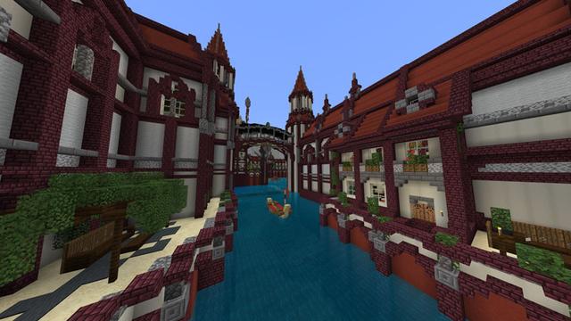 Screenshot of the Minecraft Bedrock Marketplace product Julu's Town created by Impulse.