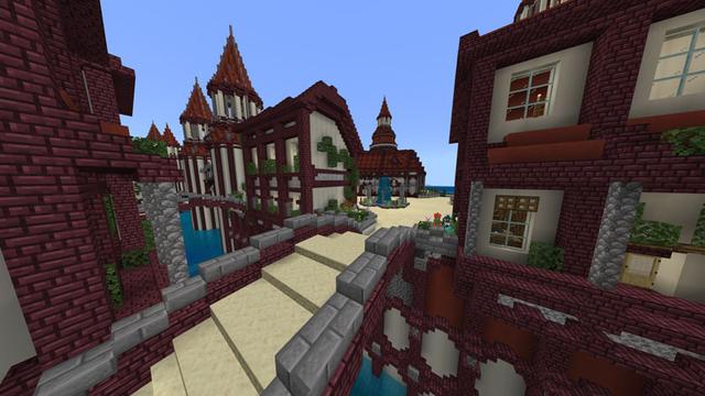 Screenshot of the Minecraft Bedrock Marketplace product Julu's Town created by Impulse.