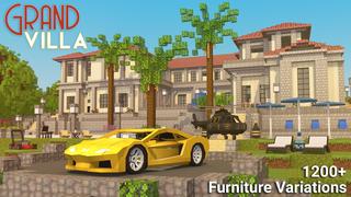 Thumbnail of the Minecraft Bedrock Marketplace product Luxury Furniture: Grand Villa created by Impulse.