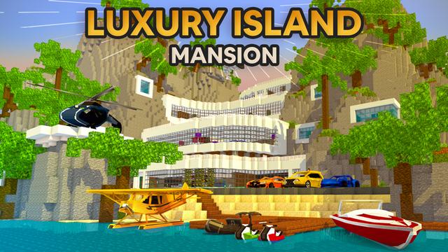 Thumbnail of the Minecraft Bedrock Marketplace product Luxury Island Mansion created by Impulse.