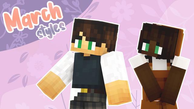 Thumbnail of the Minecraft Bedrock Marketplace product March Styles created by Impulse.