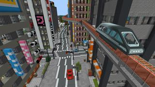 Screenshot of the Minecraft Bedrock Marketplace product Modern Japan created by Impulse.