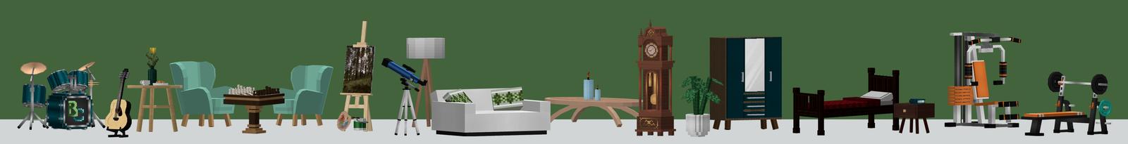 Panorama of the Minecraft Bedrock Marketplace product Mountain Mansion created by Impulse.