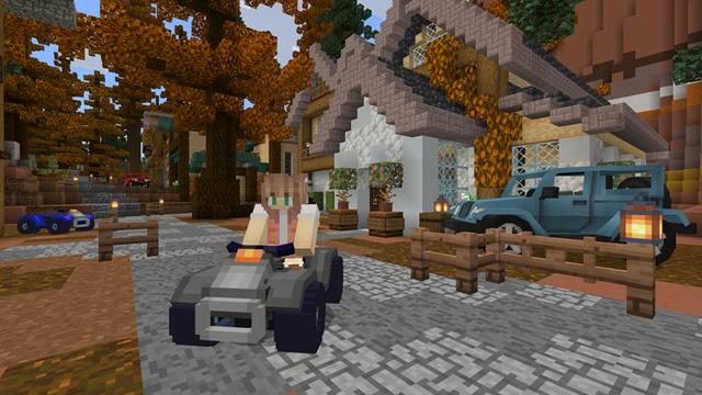 Screenshot of the Minecraft Bedrock Marketplace product Mountain Retreat created by Impulse.