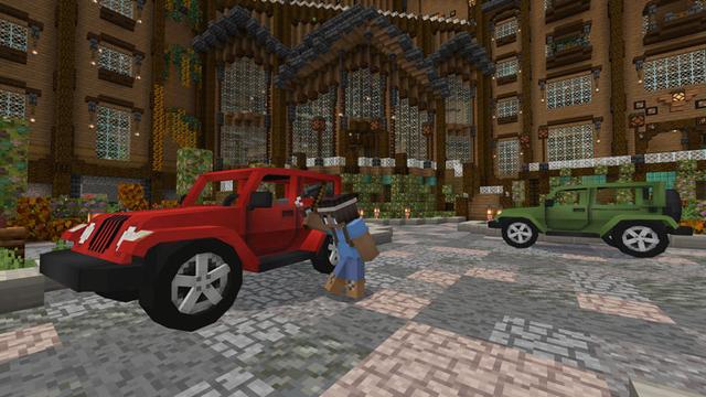 Screenshot of the Minecraft Bedrock Marketplace product Mountain Retreat created by Impulse.