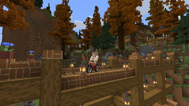 Screenshot of the Minecraft Bedrock Marketplace product Mountain Retreat created by Impulse.
