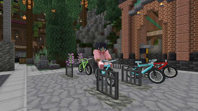 Screenshot of the Minecraft Bedrock Marketplace product Mountain View City created by Impulse.