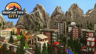 Thumbnail of the Minecraft Bedrock Marketplace product Mountain View City created by Impulse.
