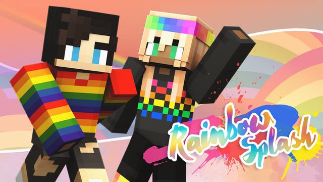 Thumbnail of the Minecraft Bedrock Marketplace product Rainbow Splash created by Impulse.