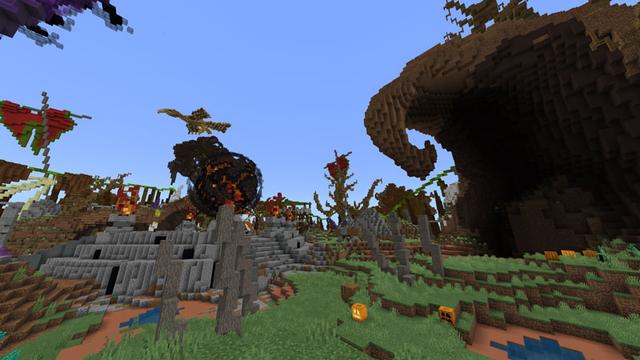 Screenshot of the Minecraft Bedrock Marketplace product Realm of Orcs created by Impulse.