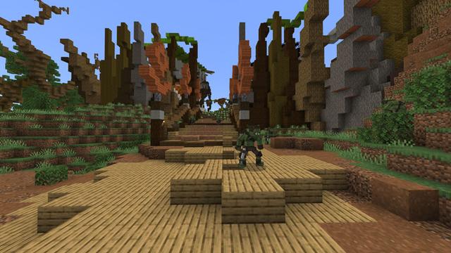 Screenshot of the Minecraft Bedrock Marketplace product Realm of Orcs created by Impulse.