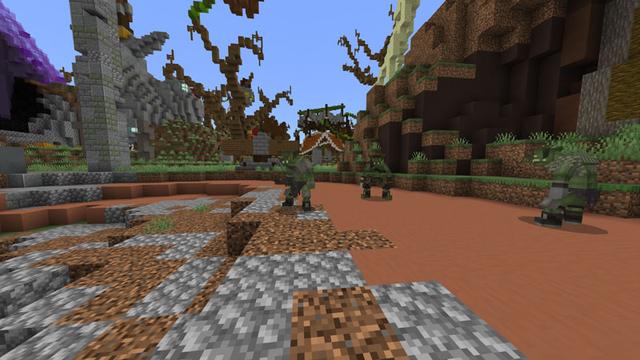 Screenshot of the Minecraft Bedrock Marketplace product Realm of Orcs created by Impulse.