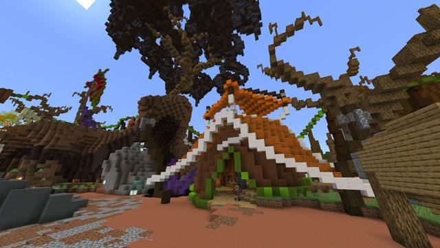 Screenshot of the Minecraft Bedrock Marketplace product Realm of Orcs created by Impulse.