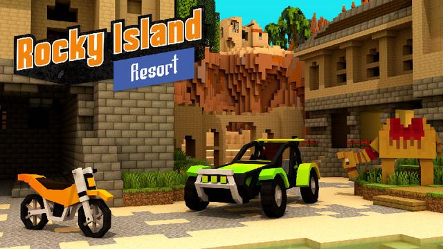Thumbnail of the Minecraft Bedrock Marketplace product Estância da Ilha Rochosa created by Impulse.