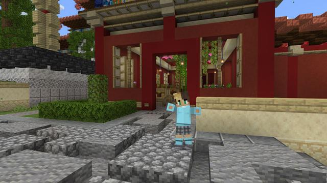 Screenshot of the Minecraft Bedrock Marketplace product Ruby City created by Impulse.