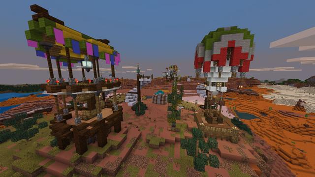 Screenshot of the Minecraft Bedrock Marketplace product Rustydust Frontier created by Impulse.