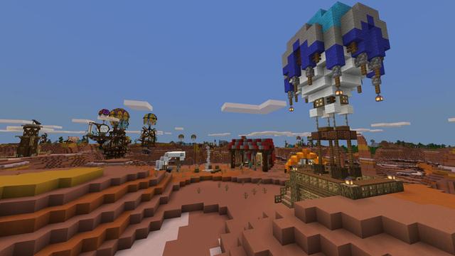 Screenshot of the Minecraft Bedrock Marketplace product Rustydust Frontier created by Impulse.