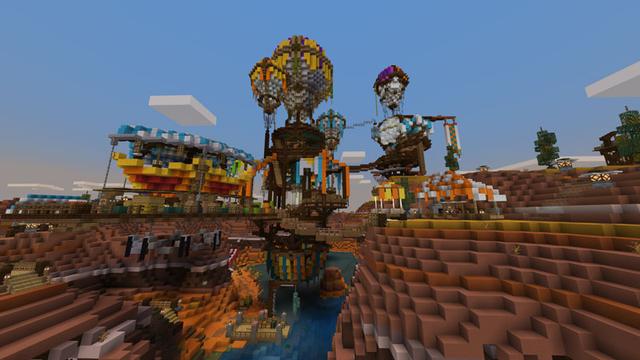 Screenshot of the Minecraft Bedrock Marketplace product Rustydust Frontier created by Impulse.