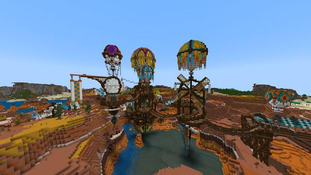 Screenshot of the Minecraft Bedrock Marketplace product Rustydust Frontier created by Impulse.