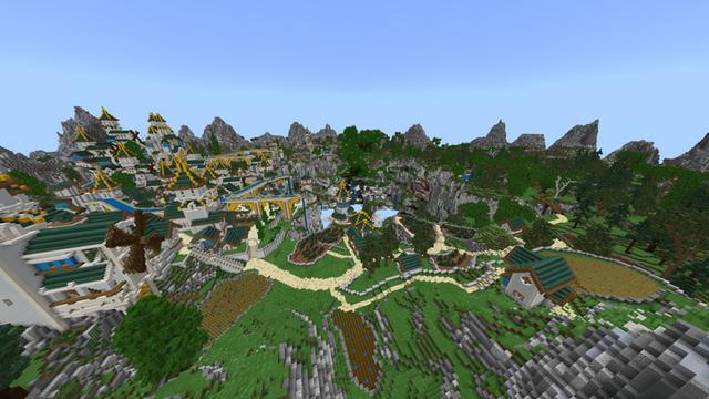Screenshot of the Minecraft Bedrock Marketplace product The Abyss created by Impulse.