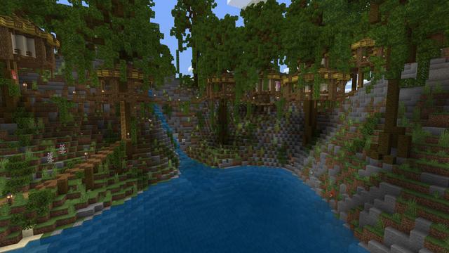Screenshot of the Minecraft Bedrock Marketplace product Tropical Islands created by Impulse.