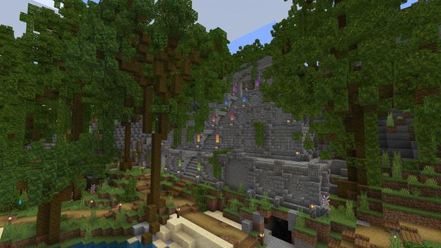 Screenshot of the Minecraft Bedrock Marketplace product Tropical Islands created by Impulse.