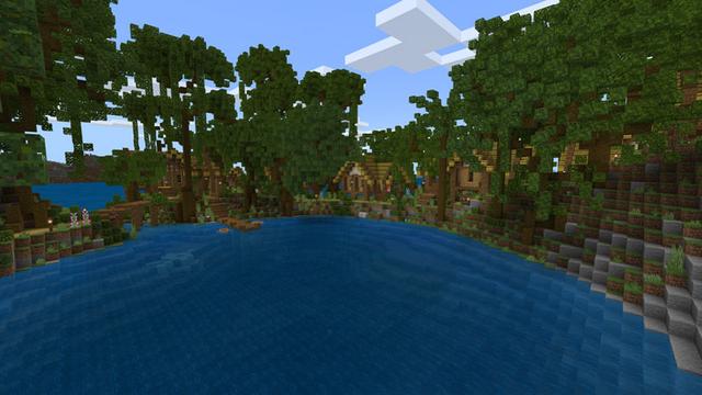 Screenshot of the Minecraft Bedrock Marketplace product Tropical Islands created by Impulse.