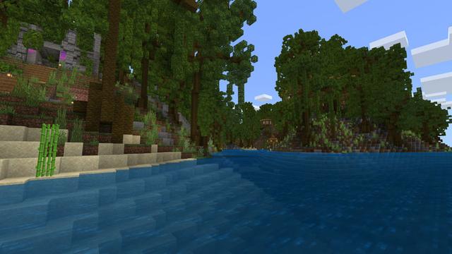 Screenshot of the Minecraft Bedrock Marketplace product Tropical Islands created by Impulse.