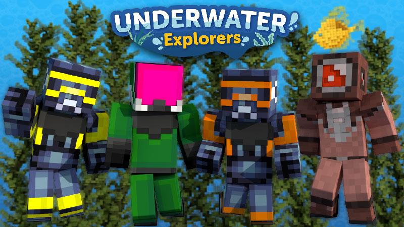 Underwater Explorers by Impulse | CHUNK - Minecraft Bedrock Marketplace ...