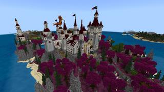 Screenshot of the Minecraft Bedrock Marketplace product Violet Castle created by Impulse.