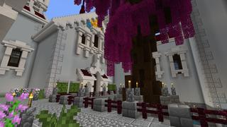 Screenshot of the Minecraft Bedrock Marketplace product Violet Castle created by Impulse.