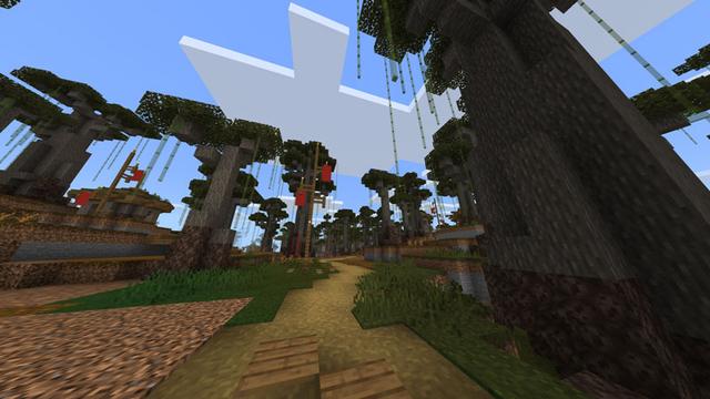 Screenshot of the Minecraft Bedrock Marketplace product Wet Lands created by Impulse.