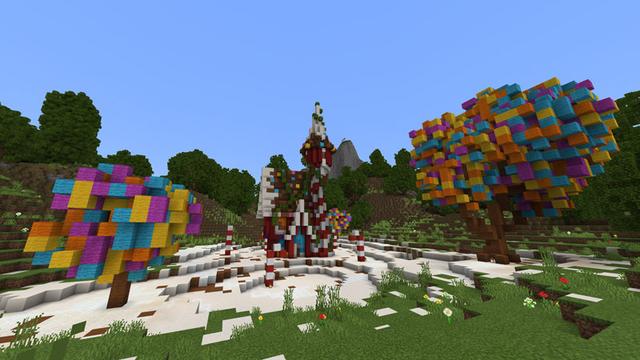 Screenshot of the Minecraft Bedrock Marketplace product Wonderland created by Impulse.
