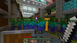 Screenshot of the Minecraft Bedrock Marketplace product 100 Days Zombie Bunker created by In Mine.