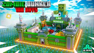 Thumbnail of the Minecraft Bedrock Marketplace product 100 Days Zombie Bunker created by In Mine.