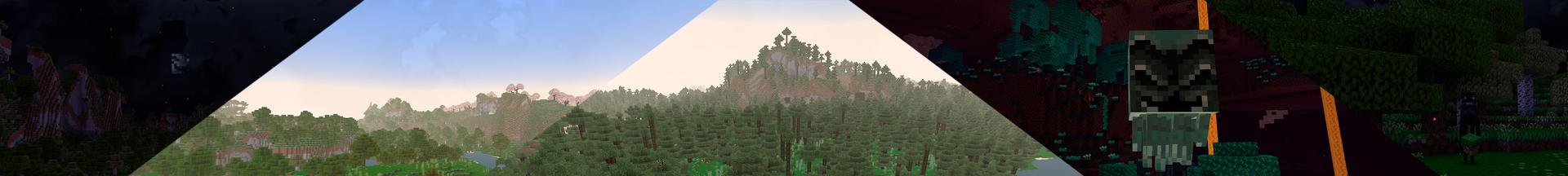 Panorama of the Minecraft Bedrock Marketplace product Autumn Horrors created by In Mine.