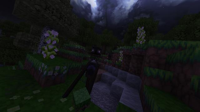 Screenshot of the Minecraft Bedrock Marketplace product Autumn Horrors created by In Mine.