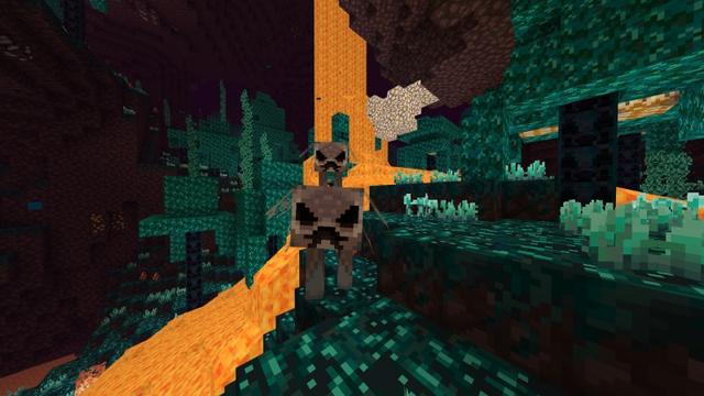 Screenshot of the Minecraft Bedrock Marketplace product Autumn Horrors created by In Mine.