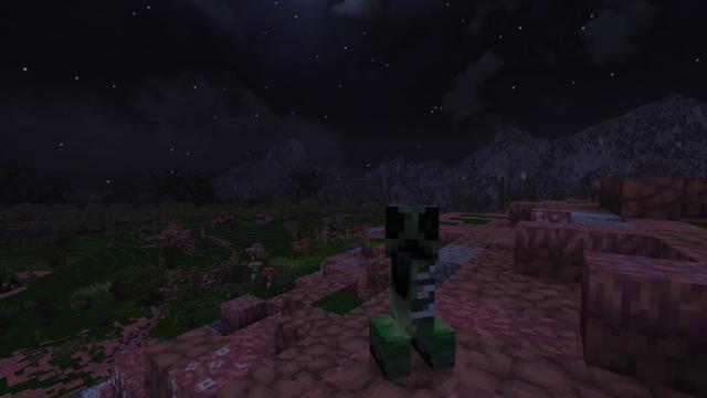Screenshot of the Minecraft Bedrock Marketplace product Autumn Horrors created by In Mine.